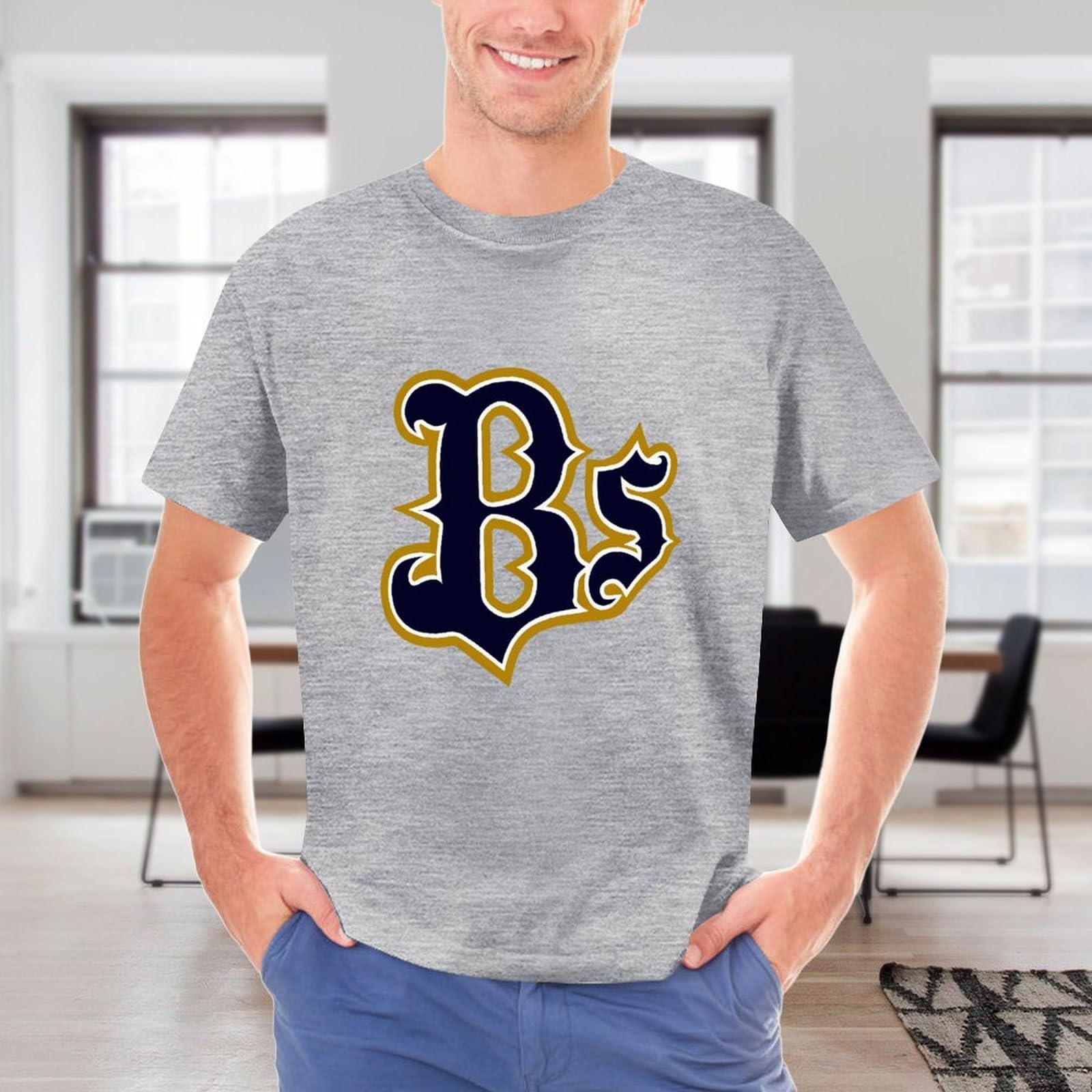 Amazon.co.jp: Tシャツ メンズ オリックス・バファローズ 半袖