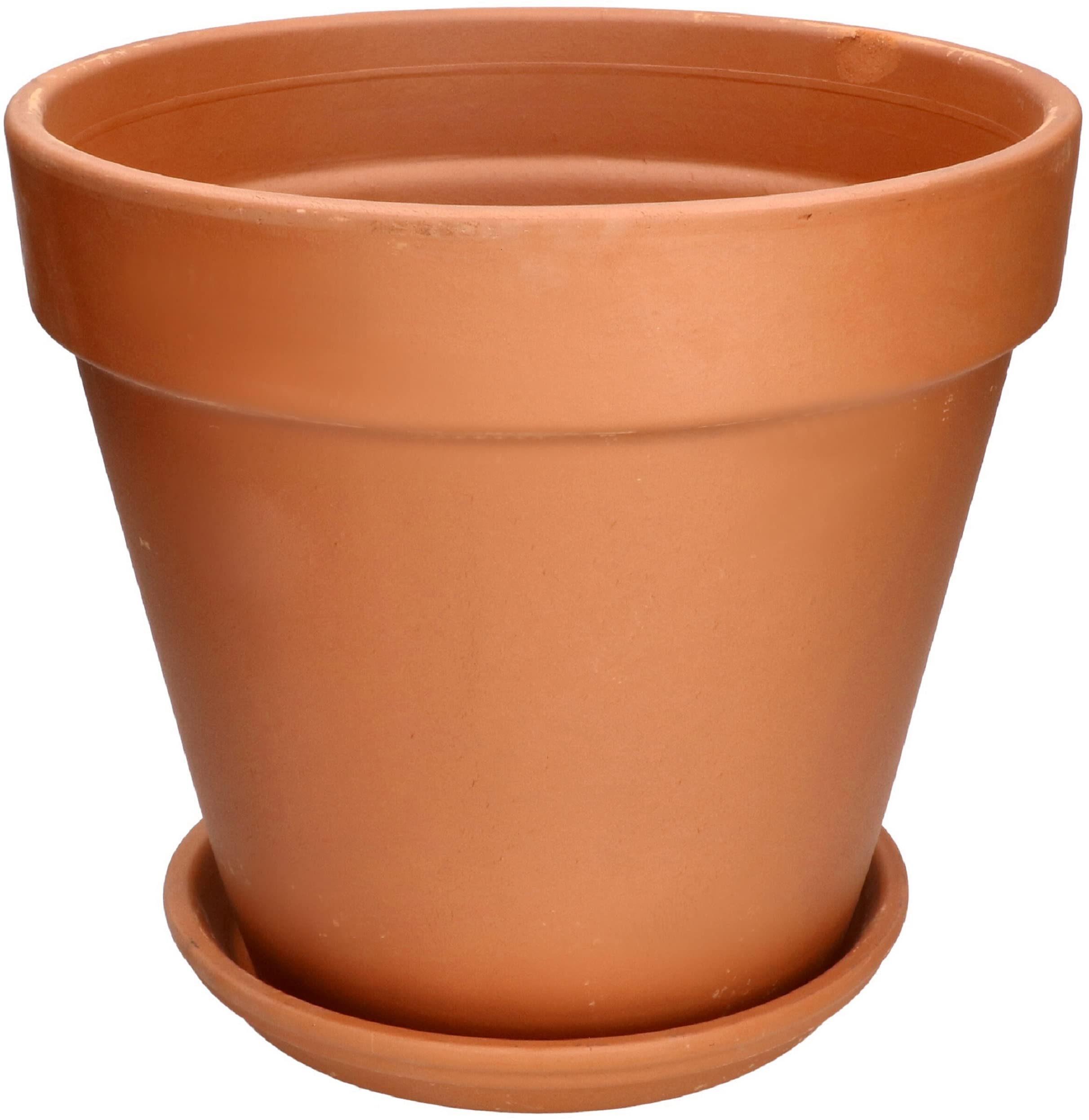 KOTARBAU® Terracotta Flower Pot Planter for Indoor and Gardens (Terracotta 35 cm)