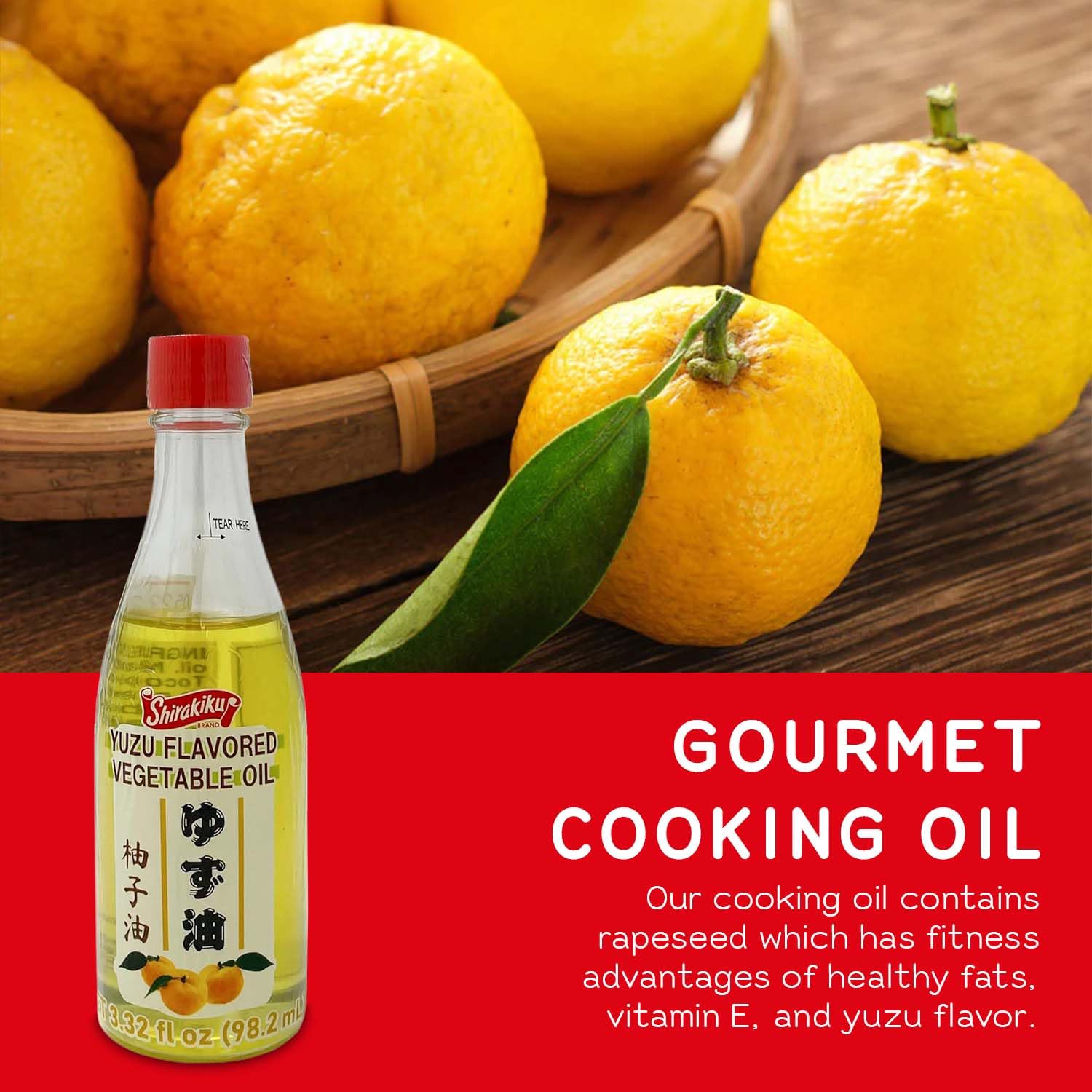Amazon.com : Shirakiku Yuzu flavored Oil 3.17oz : Grocery