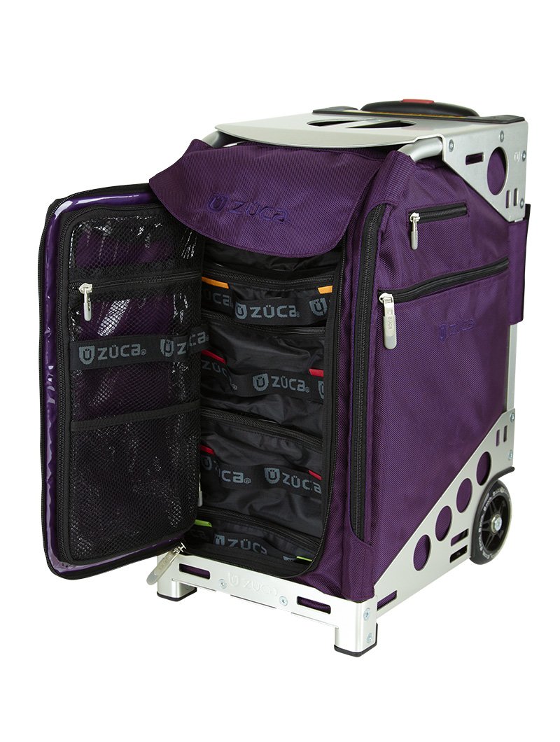 Zuca Pro Travel - Royal Purple Insert with Silver Frame (includes 