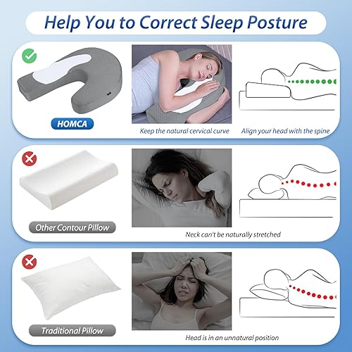 Miniatura 5 de HOMCA Cojín hemmoroide de dona para silla de oficina, alivio del dolor de ciática para sentarse, cojines de espuma viscoelástica prémium para