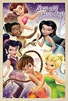 Vista 7 de Trends International Disney Tinker Bell - Póster de pared de hadas, 14.725 x 22.375 pulgadas, versión enmarcada de madera de granero