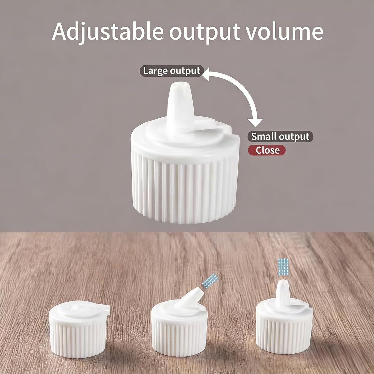 4 Pcs 2oz Travel Size Bottles, Refillable Plastic Squeeze Containers with Flip Top Caps, Small Empty Toiletry Dispensers for Shampoo, Lotion, Conditioner
