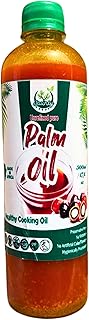 Jaunty Unrefined Palm Oil 500ml – Pure for Cooking, Traditional Dishes, Stews, and Sauces | Natural, Authentic Flavor | Nigerian Palm Oil | No Additives or Preservatives