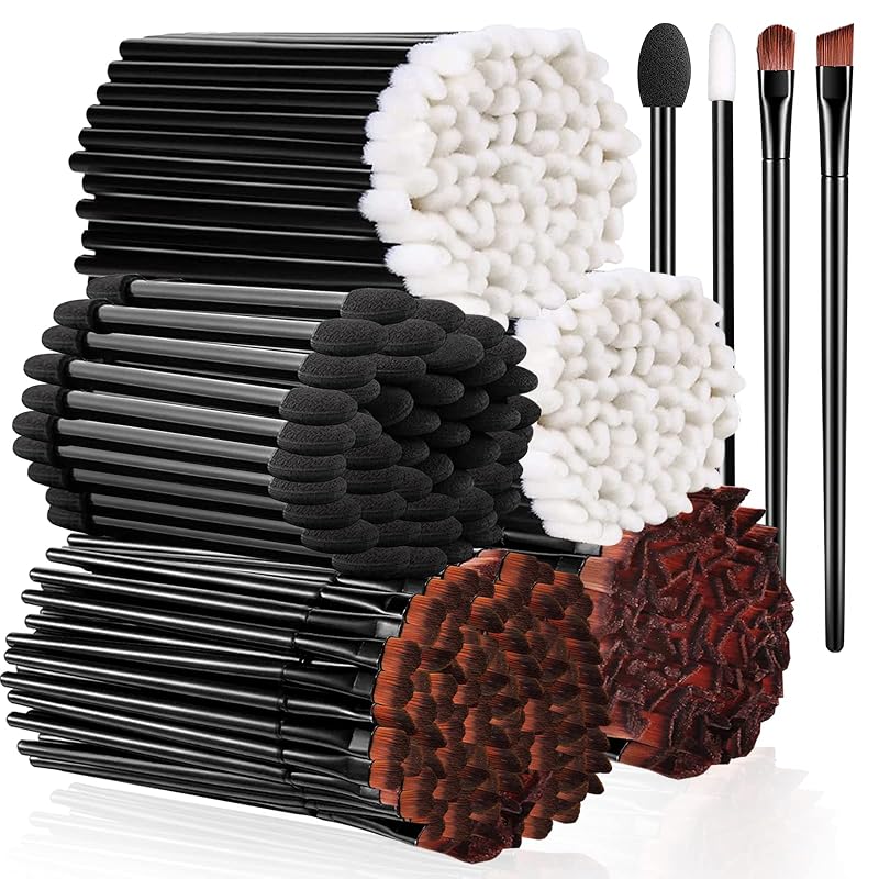 Kit de Pincéis Descartáveis para Maquiagem ULENDIS com 250 Unidades
