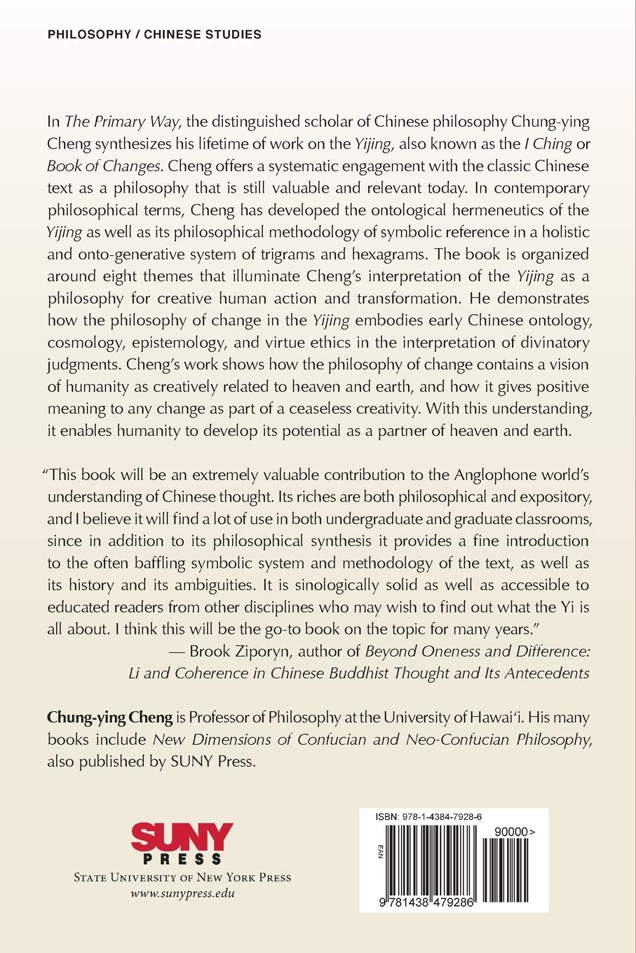 The Primary Way: Philosophy of Yijing