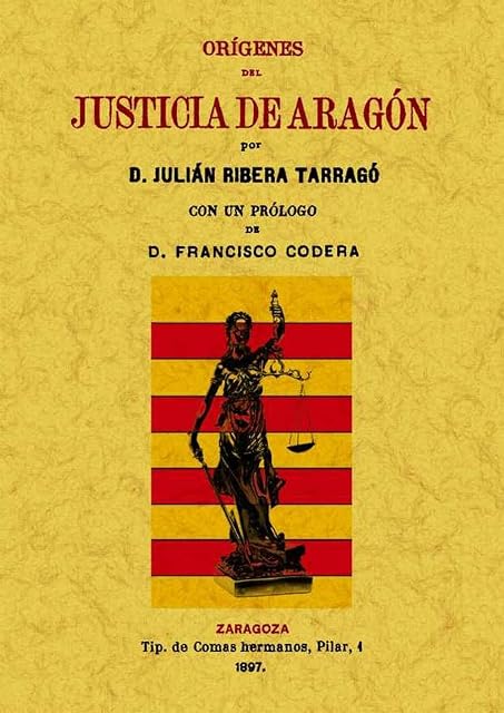 Portada de Origenes del Justicia de Aragon