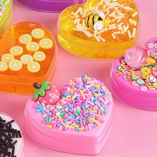 Miniatura 6 de 24 piezas de juguetes de espuma para el día de San Valentín, corazones para niños, recuerdo de fiesta de San Valentín, slime de espuma suave y