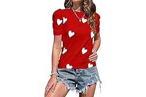 Heart Design Valentine Clothes for Women