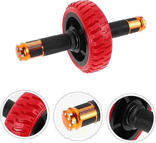 Miniatura 9 de POPETPOP Rueda compacta y portátil para entrenamiento abdominal para uso en casa, gimnasio, oficina, equipo de fortalecimiento de núcleo,