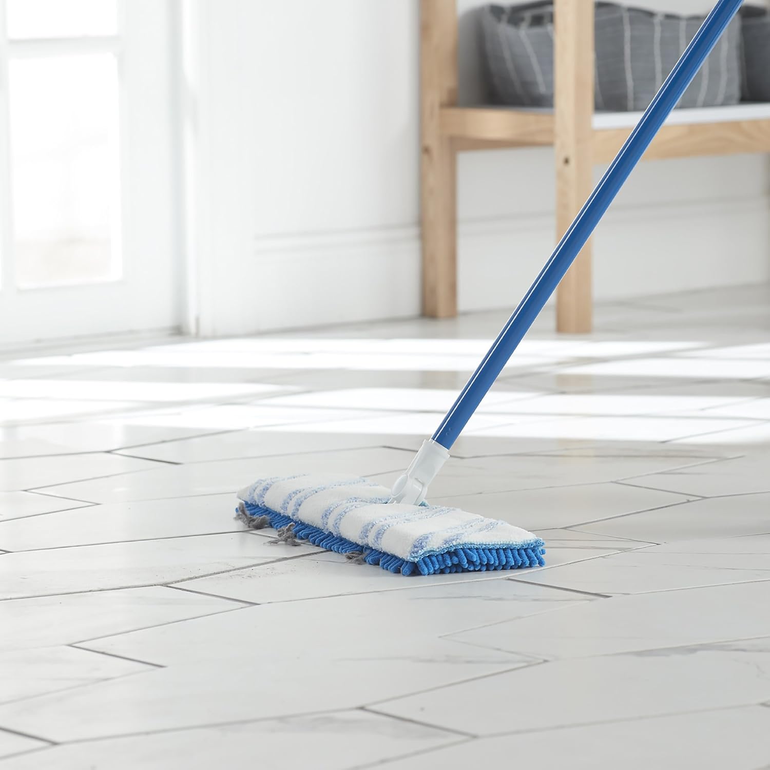 Clorox Dual Action Dust Mop, Blue