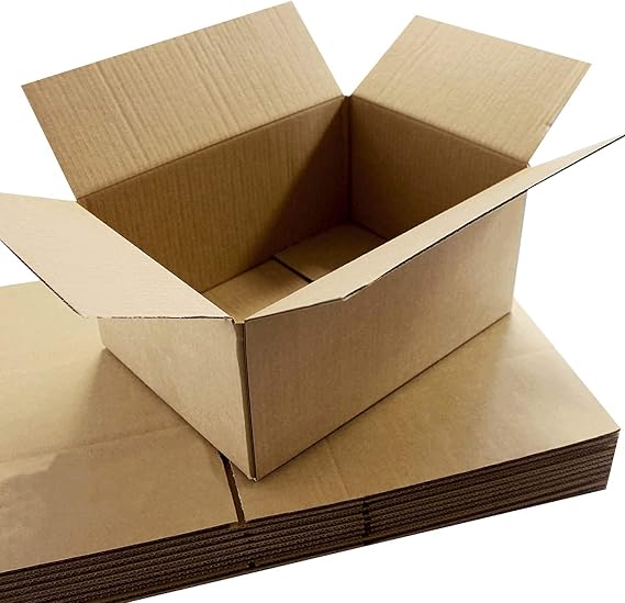 10 x Parcel Postal Mailing Boxes 350x250x160mm | Small Parcel Packing Shipping Cardboard Boxes