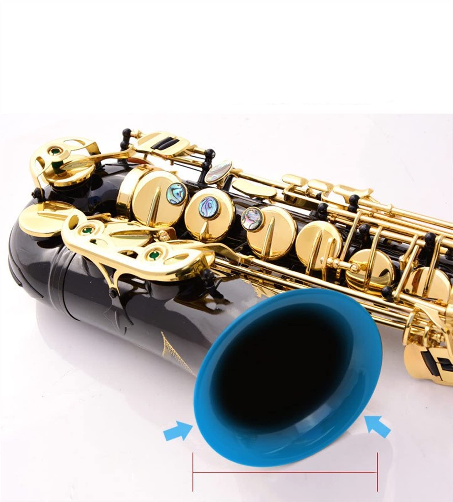 E-Flat Alto Saxofón Pearl Negro Talla Artesanía, Nivel De Rendimiento Profesional Saxofón Estudiante