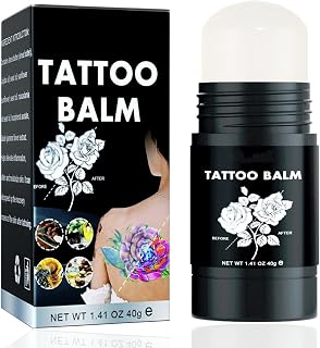 Tattoo Aftercare Butter Balm - Tattoo Cream - Tattoo Aftercare Brighten & Moisturizing - Old & New Tattoo Moisturizer Healing Brightener for Color Enhance