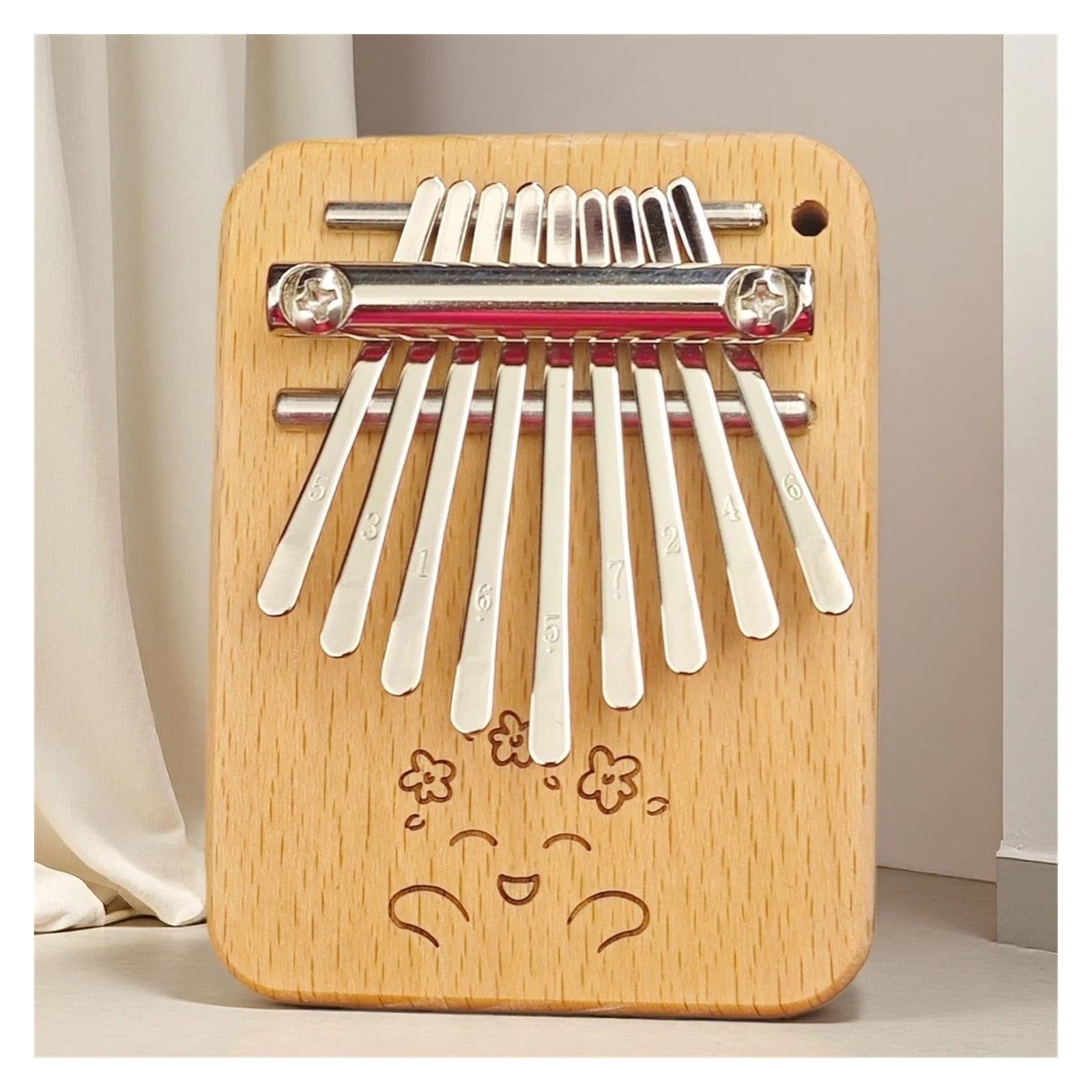 Solidna Kalimba Przenośna 9-nutowa Kalimba