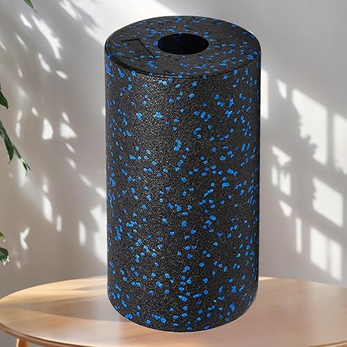 Miniatura 3 de Rodillo de espuma, soporte de entrenamiento, 11.8 in, masajeador de tejido profundo, rodillo de masaje de yoga, superficie texturizada, para