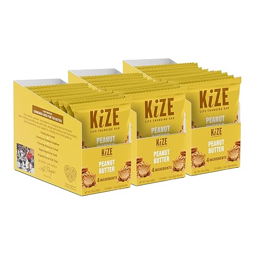 Vista 19 de Barras de energía KiZE - Avena con chispas de chocolate - Sin gluten, sin lácteos, sin OMG y barras energéticas sustitutivas de comidas con alto