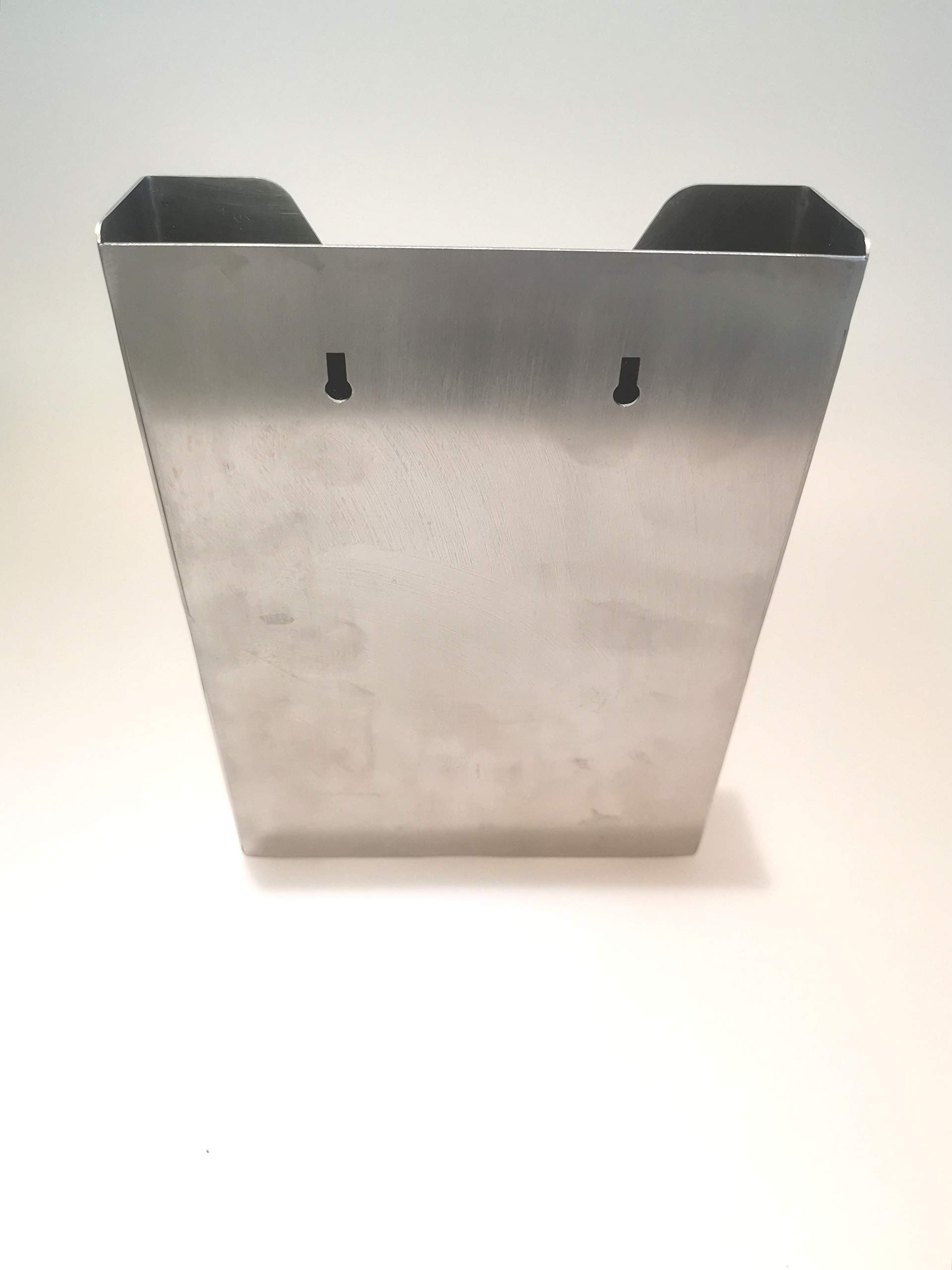 Dokumentenhalter A5 aus Edelstahl – Perfekter Wandhalter für Produktionsbereiche, Industrie, Büro, Werkstatt, Labor, langlebig und hygienisch