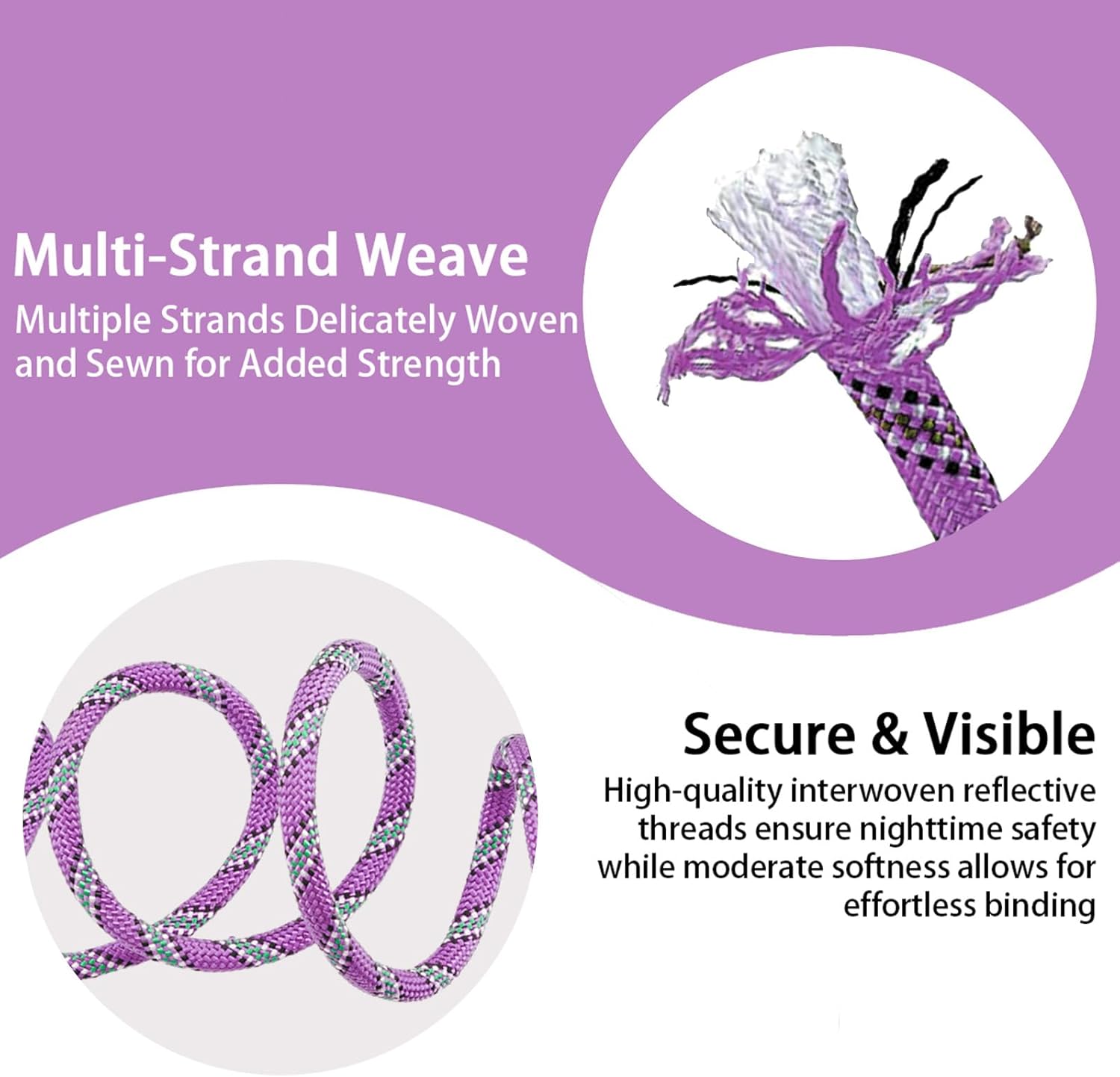Static Climbing Rope - Heavy Duty Climbing Rope for Rock Climbing, Tree Climbing Gear, Arborist Rope, and Camping Rope - 10m (32ft), 20m (64ft), 30m (96ft)