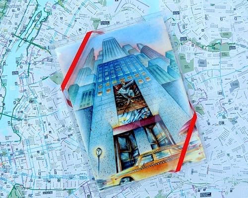 Miniatura 5 de Ceramic Wall Art Tile, Rockefeller Center, New York City, 30 Rock - 6" x 8" Trivet by Cheryl Chalmers