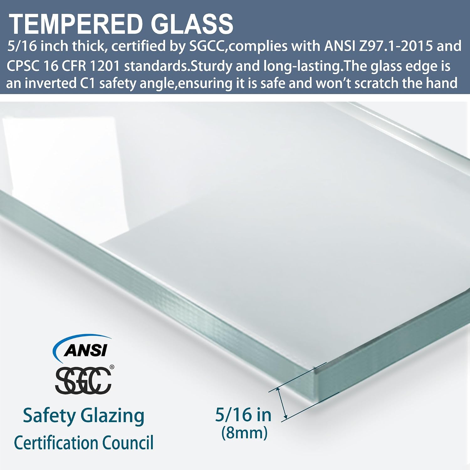 Easy Clean Tempered Glass