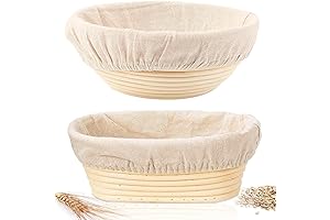 Top-Notch Sourdough Bread Baking Supplies: Banneton Bread Proofing Basket Essentials