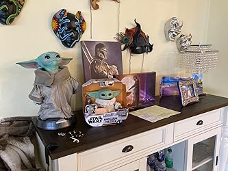 Amazon.com: BigWigPrints Baby Yoda Poster - Baby Yoda Room Decor, Star ...