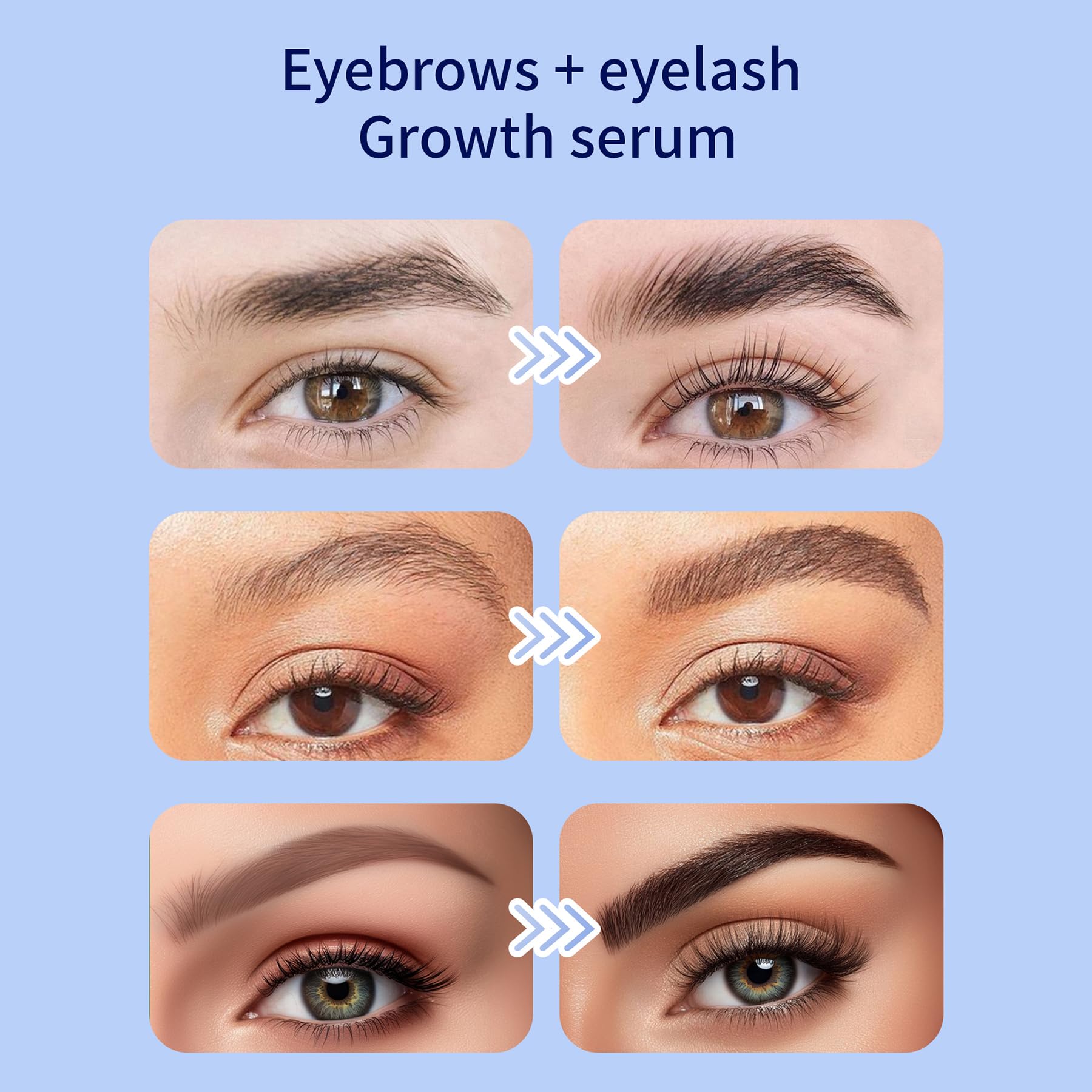 Eyelash and Eyebrow Growth Serum Set, Nourishing Lash & Brow Enhancer for Thicker Fuller, Healthier Looking Lashes and Brows - Image 4