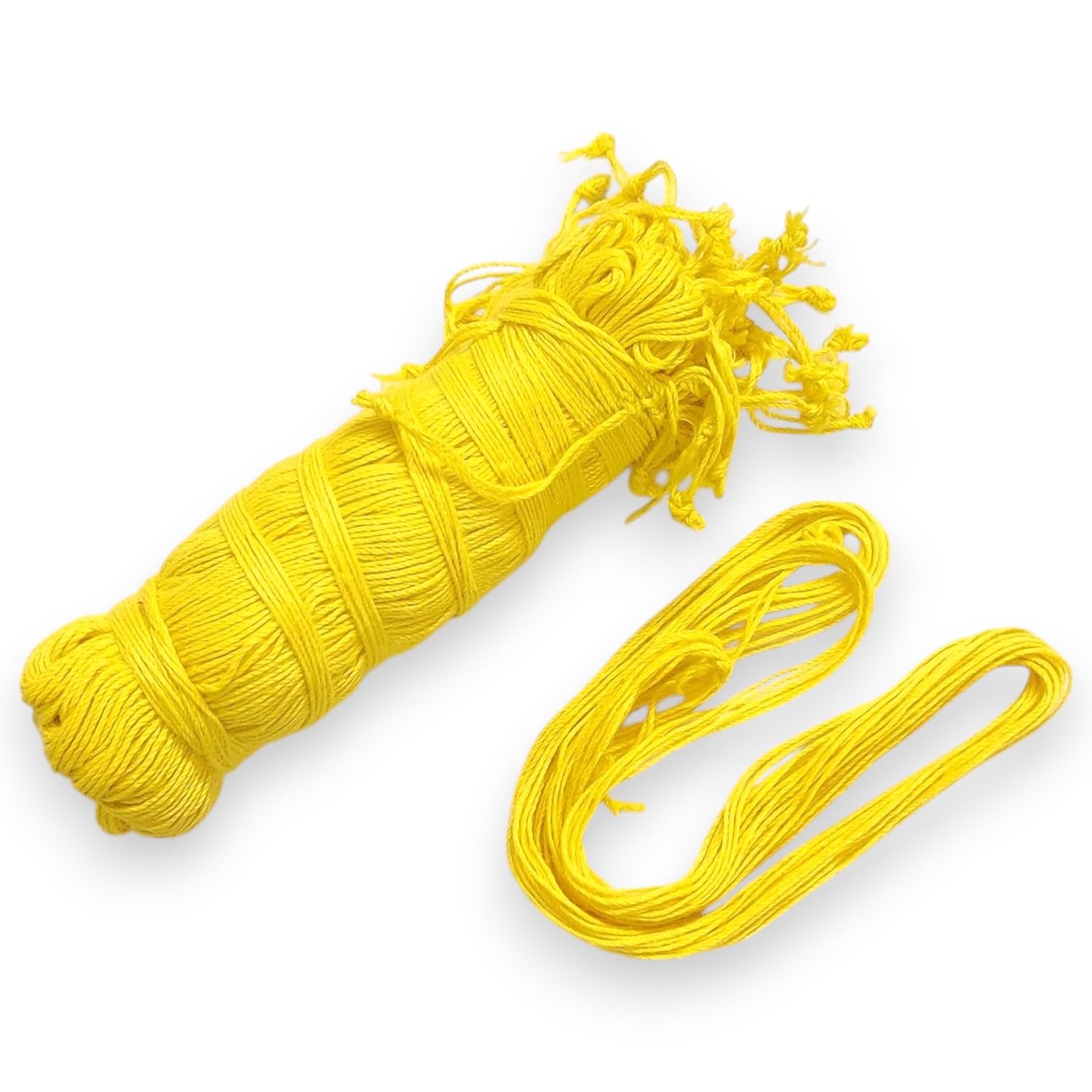 RMCG Traders Janeu Sacred Thread for Men (10 Pieces) | Pure Cotton Yajnopavita | Brahmin Janeu Dhaga for Pooja, Upanayan Sanskar Strong & Traditional White Thread (Yellow)