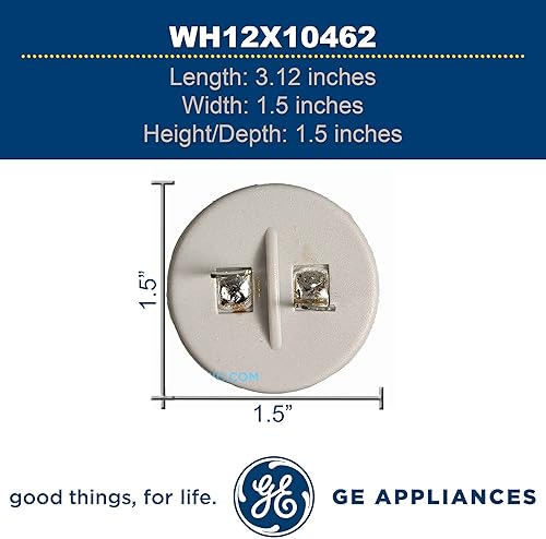 Miniatura 4 de GE WH12X10462 Condensador original OEM para lavadoras GE