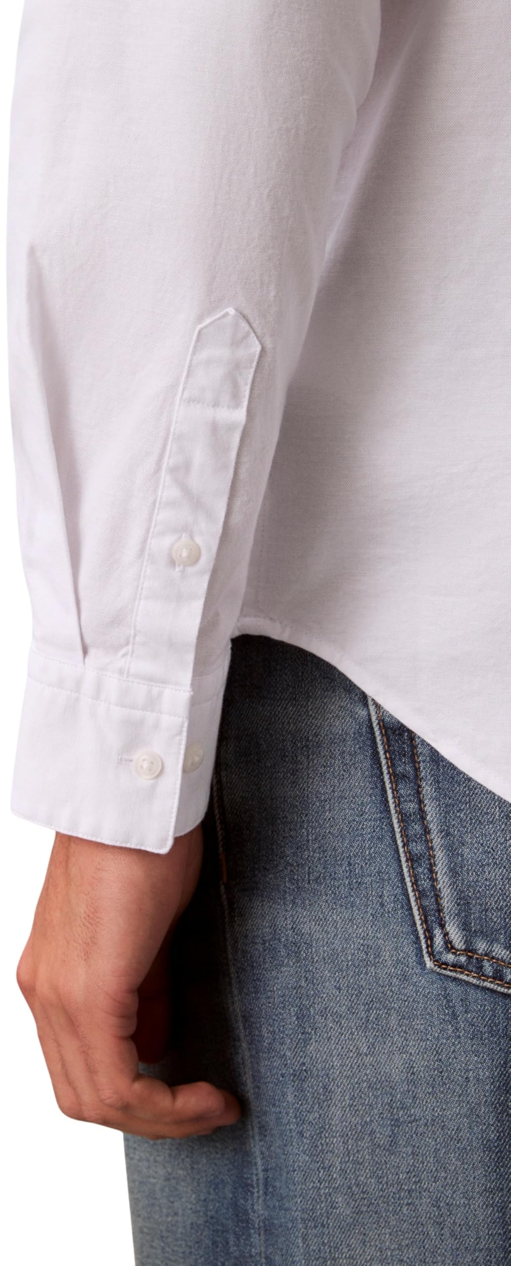 Calvin Klein Uomo Camicia Solid Oxford Classic Shirt Camicia Casual