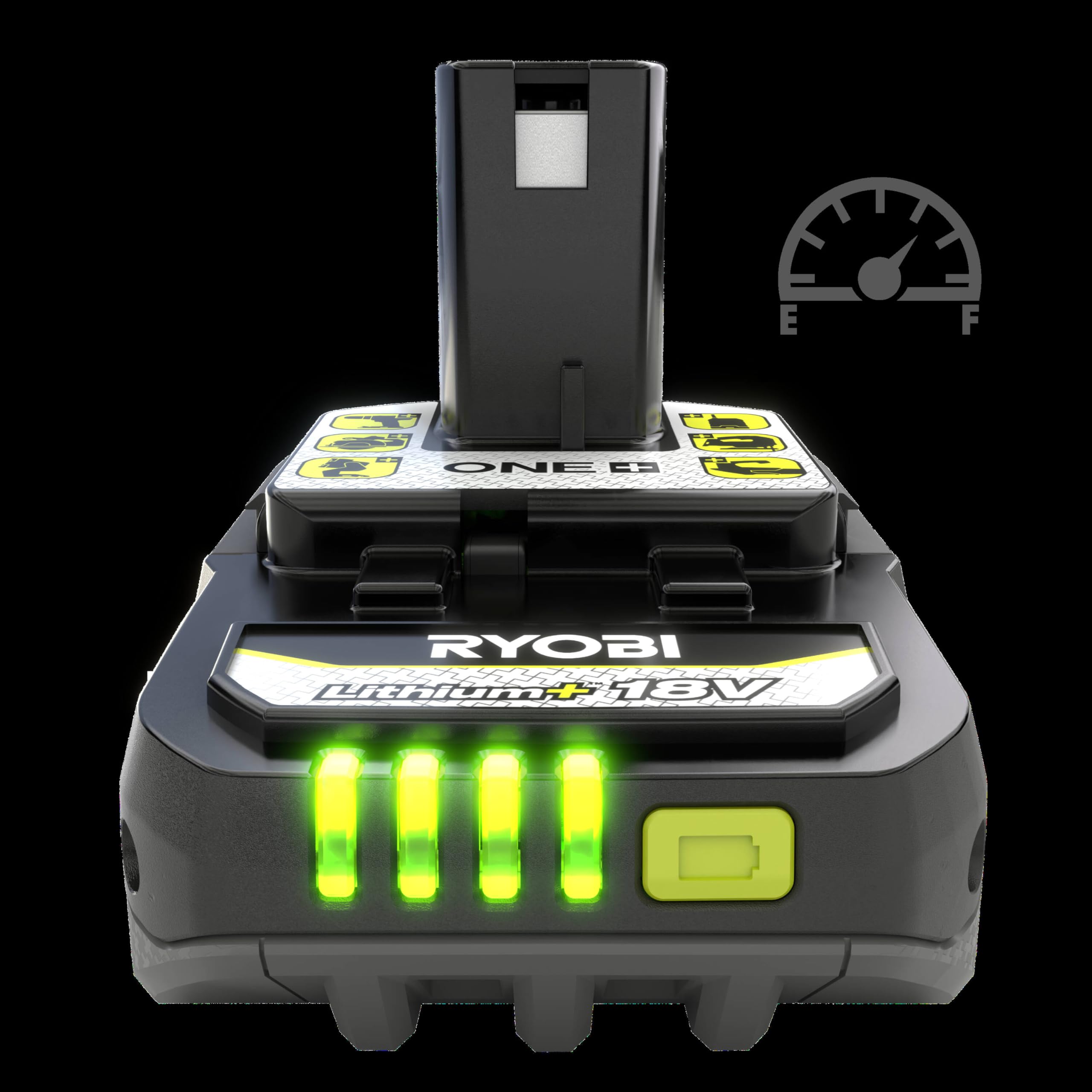 Taladro Ryobi 18v RPD18bL1-2C20S con 2 pilas 2ah y cargador rápido