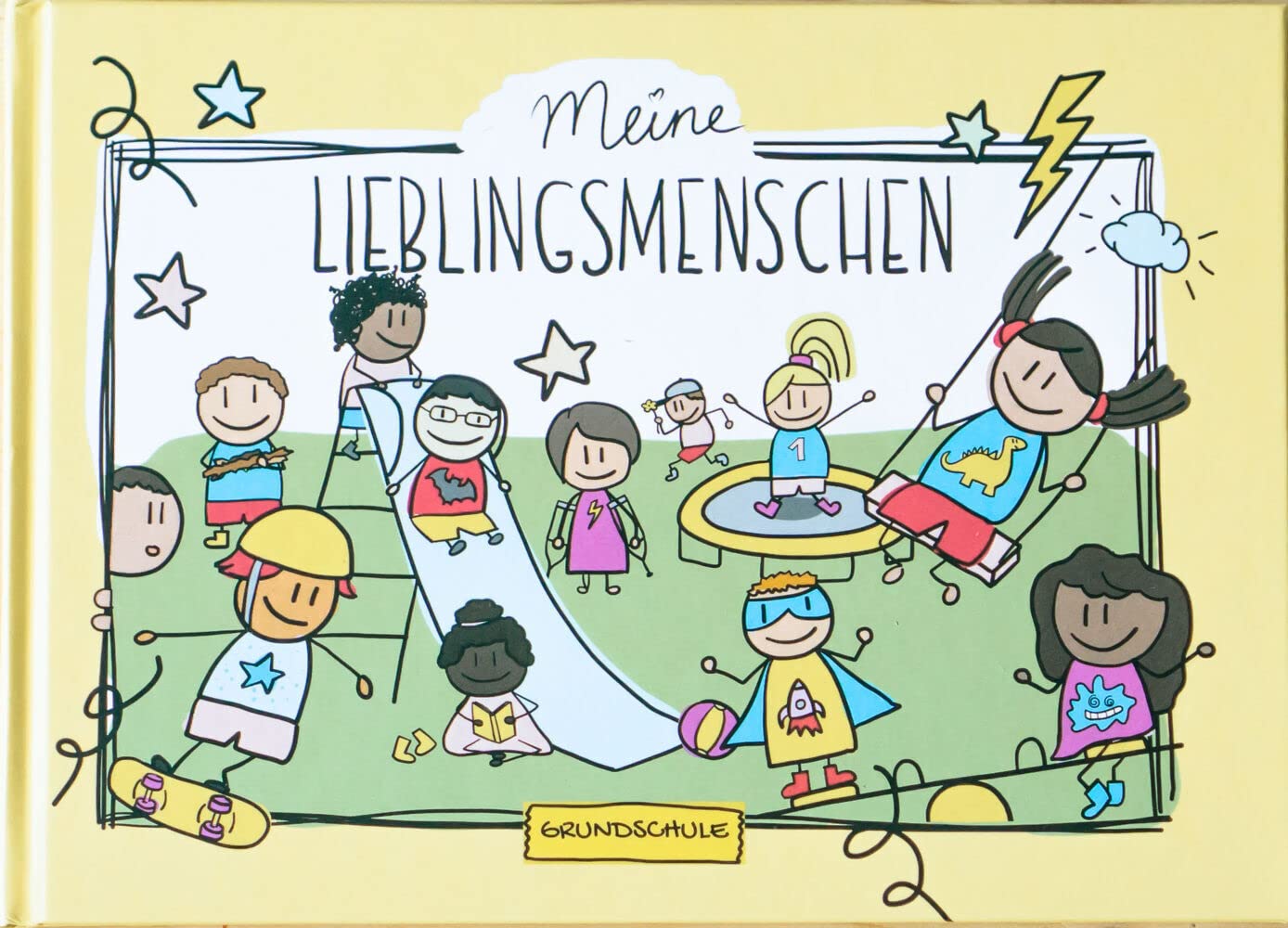 Freundschaftsbuch Meine Lieblingsmenschen - Grundschule: Das besondere Freundebuch für alle Grundschulkinder von brombeermama