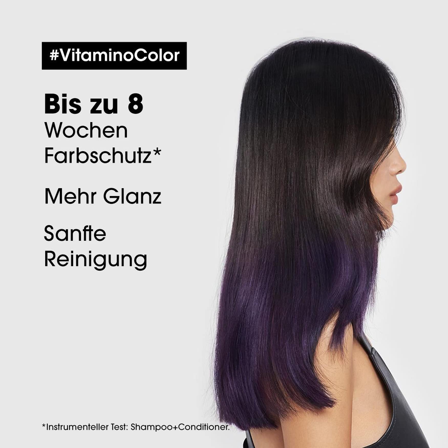L'Oréal Professionnel | Pflegeset für coloriertes Haar, Mit Resveratrol, Serie Expert, Vitamino Color Shampoo 300 ml & Conditioner 200 ml