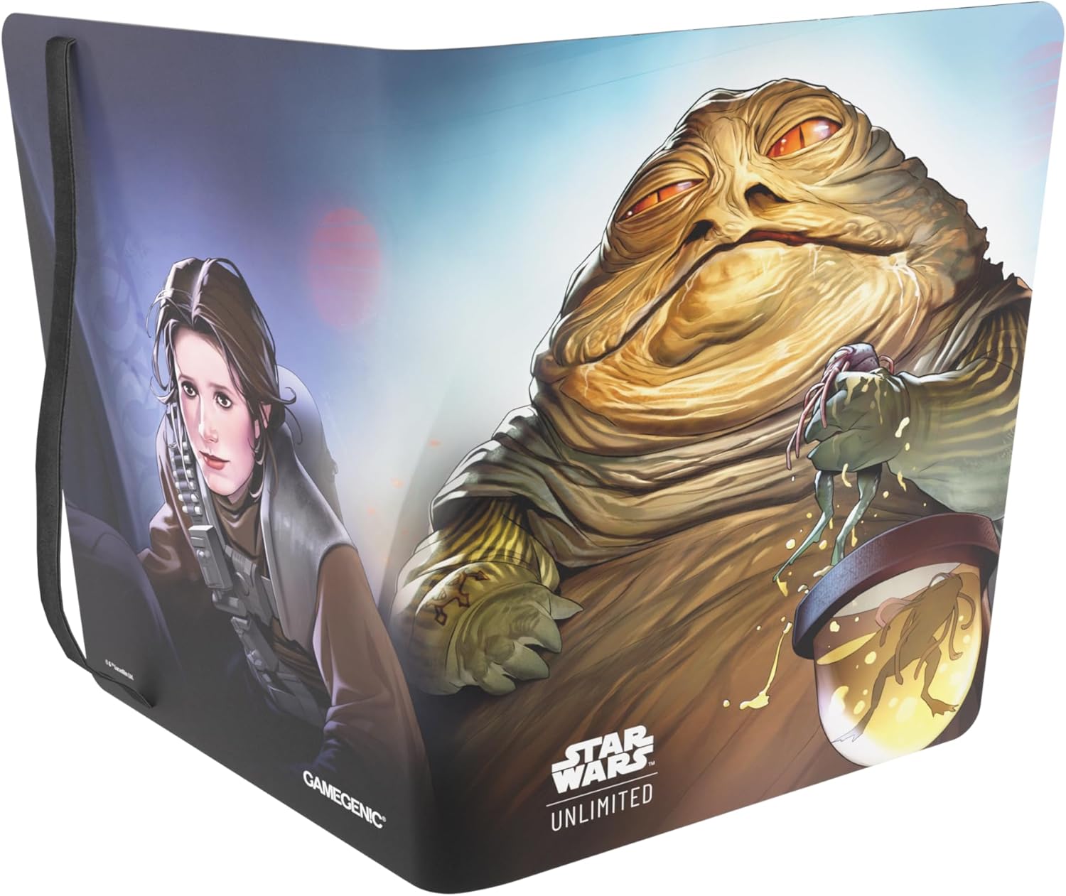 Star Wars: Unlimited Casual Album 18-Pocket - Holds 360 Double-Sleeved Cards – Side-Loading Pockets & Elastic Strap – Officially Licensed Accessory, Design