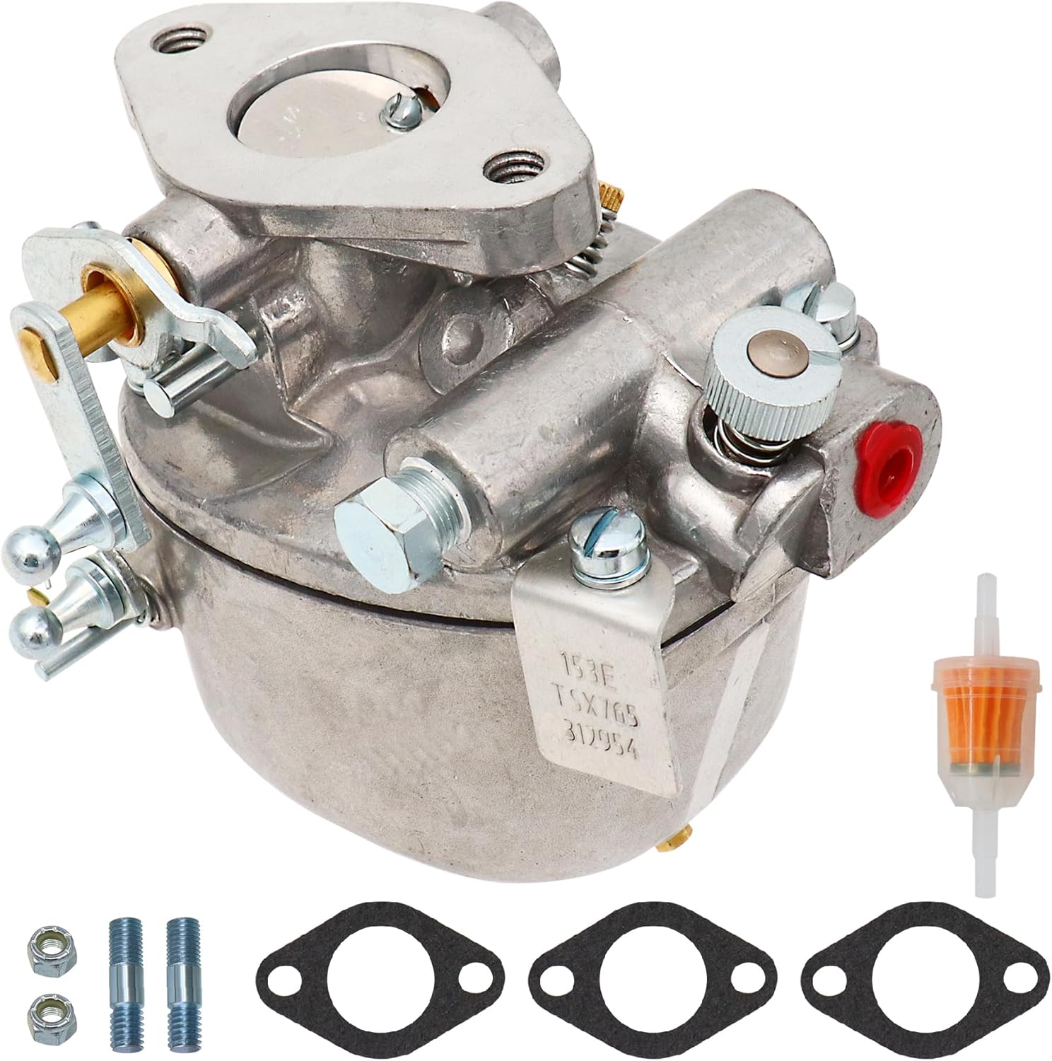 New Carburetor For Ford Tractors Carb 601 701 501 2000 2030 2031 Marvel Schebler Carb TSX 765 4 Cyl 2110 2120 2130 1962-1964 621 631 641 651 661 671 681 741 B8NN9510A 312954 tsx765
