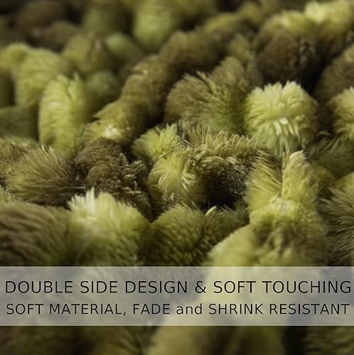 Vista 141 de Hozy - Cobija de forro polar para cama de 330GSM, suave, tela cepillada, muy cálida, para el sofá Gris ceniza