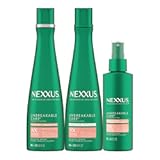 Unbreakable Care Shampoo, Conditioner, and Leave-In Spray 3 Pack For Fine and Thin Hair with Keratin, Collagen, Biotin
