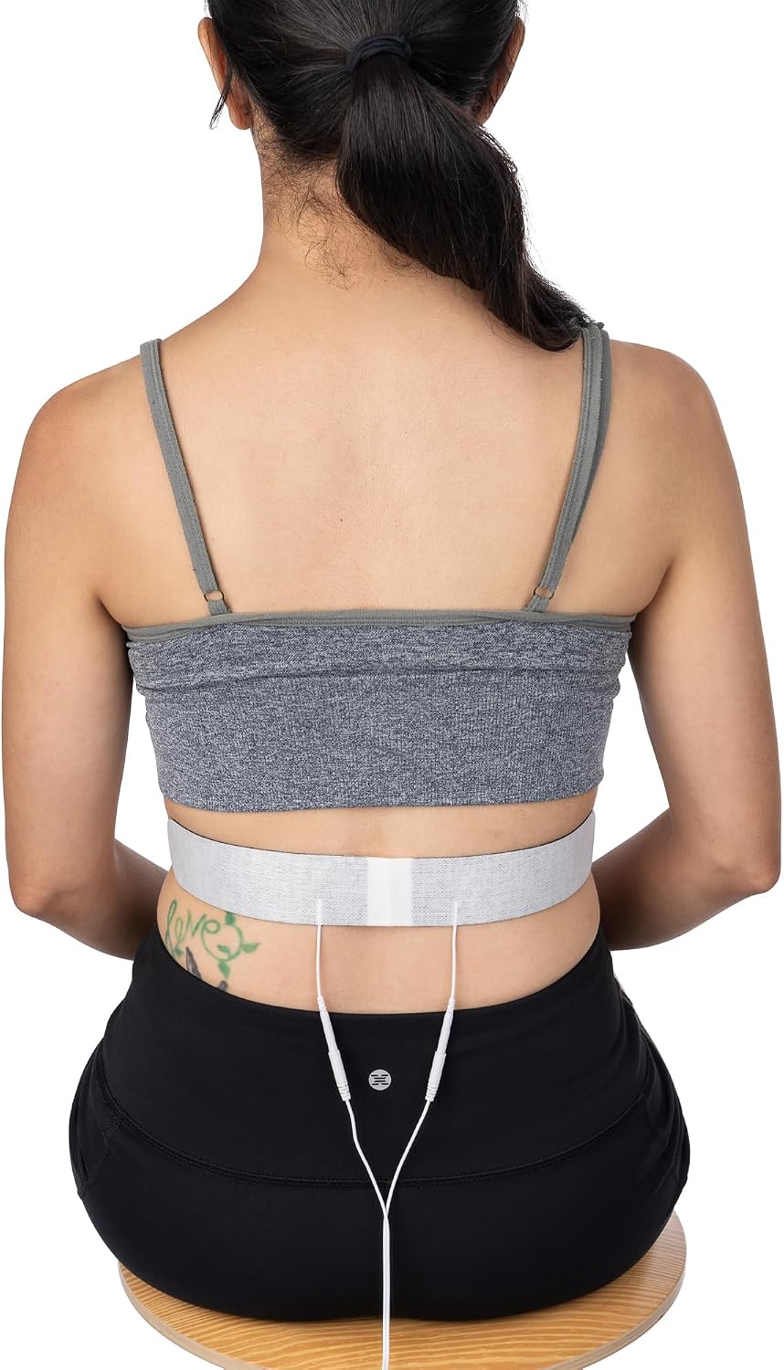 Discount TENS – 2 Premium 13" x 1.5" Lower Lumbar Strip Electrodes with 2mm Pin Connectors, Reusable Self-Adhesive Pads for TENS/EMS Therapy Units, Durable Replacement for Pain Relief