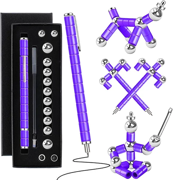 Fidget Pen Gifts For Teen Girls - Christmas Stocking Stuffers For Teens Boys Fidget Toys Adults Cool Stuff Gadgets - Best Friend Teen College Guys Gifts - Office Supplies For Desk Anxiety Relief