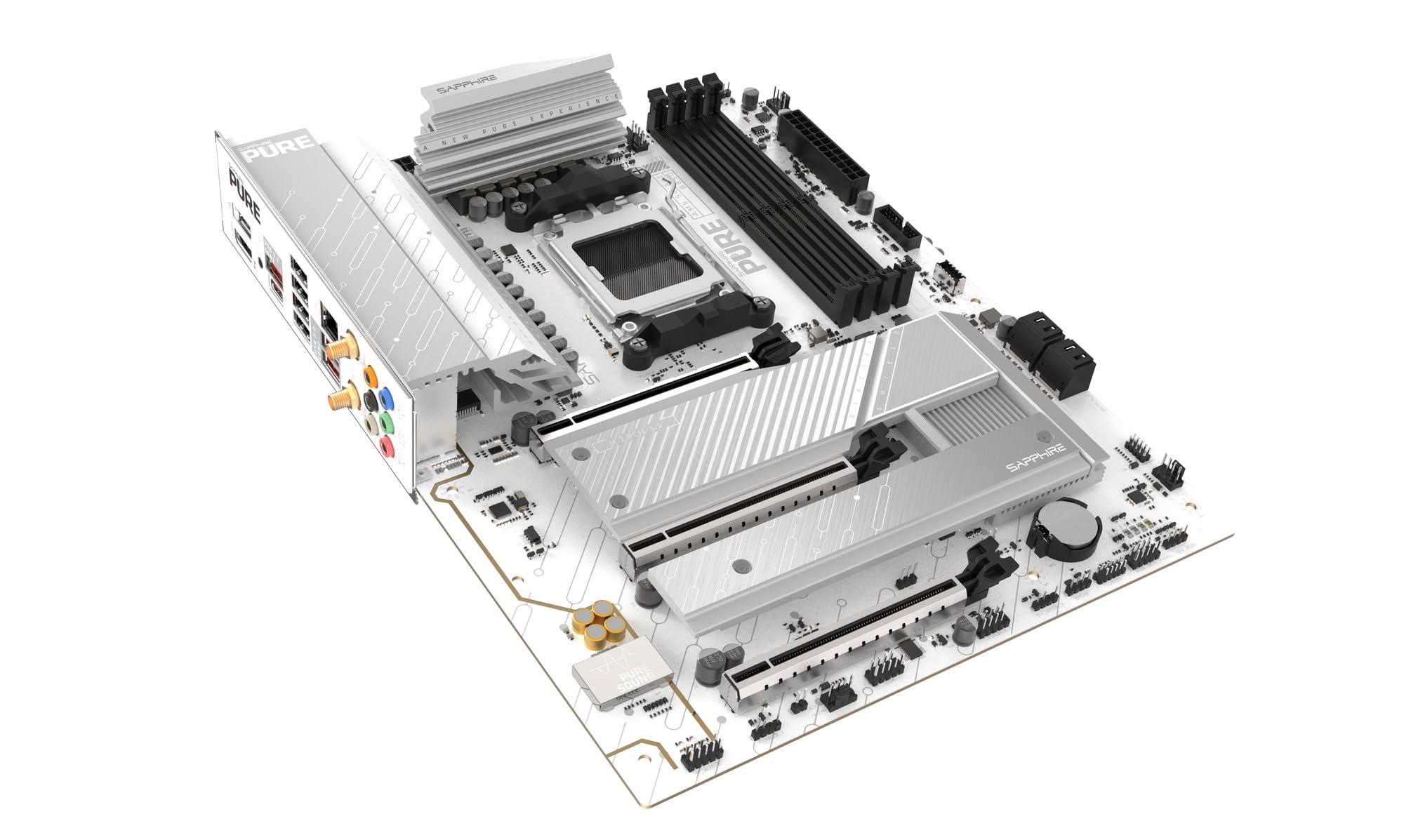 Amazon | SAPPHIRE PURE B850A WIFI7 ATXマザーボード 52123-11-40G