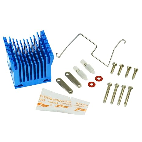 AABCOOLING NB Cooler 1, Aluminium Heatsink, Motherboard Chipset Cooler, 40mm Fan Support, Radiator, Part Number CCH002