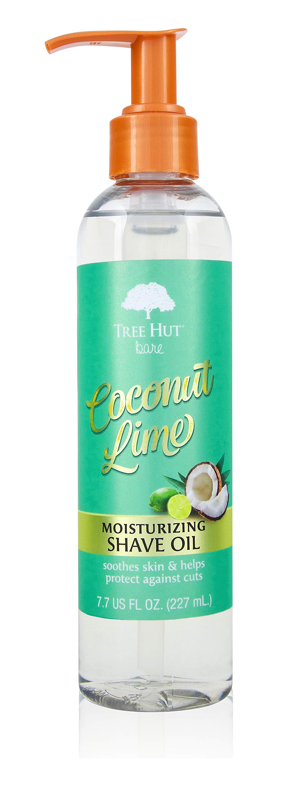 Tree Hut bare Moisturizing Shave Oil Coconut Lime, 7.7oz, Essentials for Soft, Smooth, Bare Skin