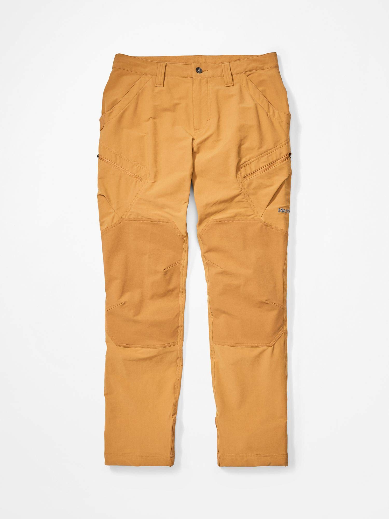 Marmot Herren Highland Pant Trekkinghose Softshell Funktionshose, Wasserabweisend, Orange (Scotch), 32S