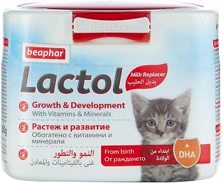Beaphar Lactol Newborn Kitten Milk Food with DHA, Vitamins & Minerals, Kitten Milk Replacer- 200g Price In India