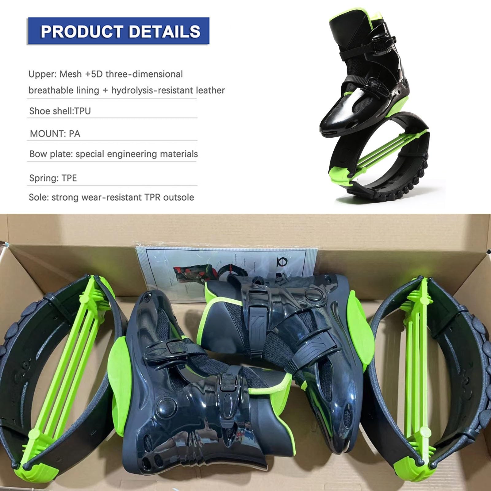 Jump Shoes Unisex Fitness Training Hüpfschuhe