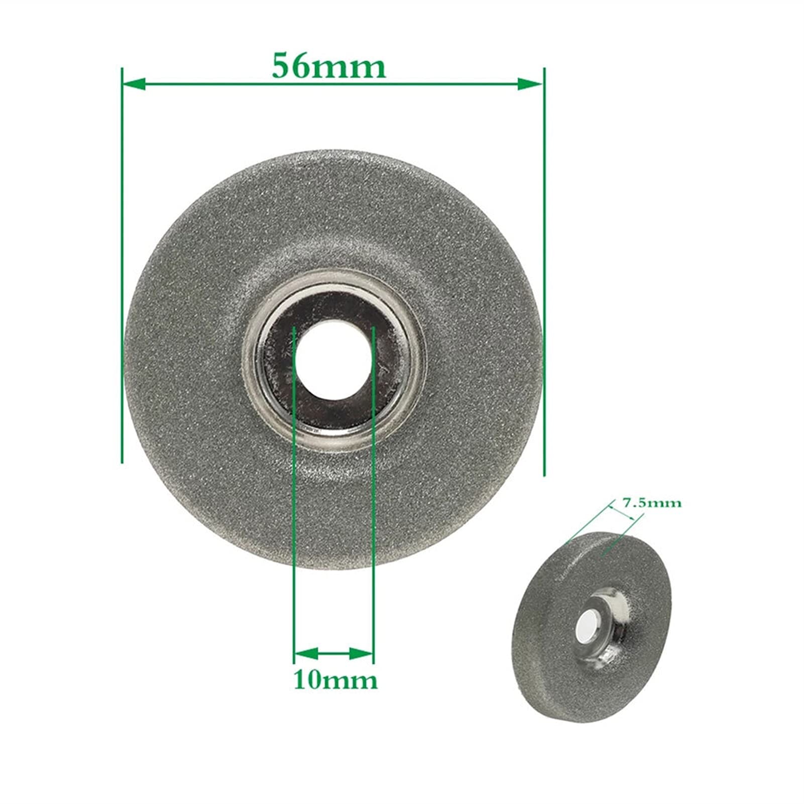 Koło diamentowe, 1 szt. 56 mm 180/360/600 diamentowa tarcza szlifierska do elektrycznej ostrzałki szlifierki cięcia Dropshipping szlifowanie(320)