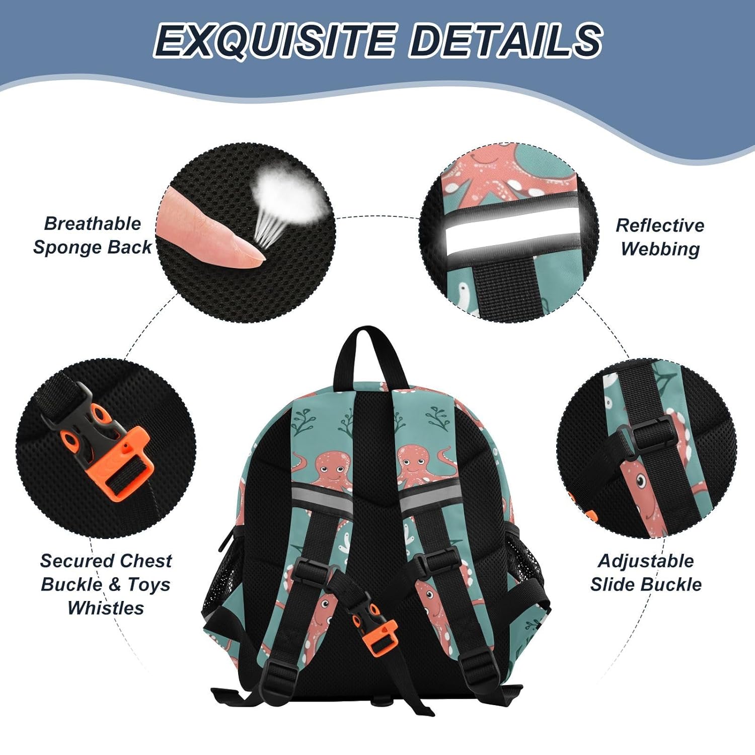 Cartoon Toddler Harness Backpack for Boys Girls 3-6 Years Kids Backpack with Anti Lost Safety Leash Baby Protection Backpack for Travel Preschool Walking