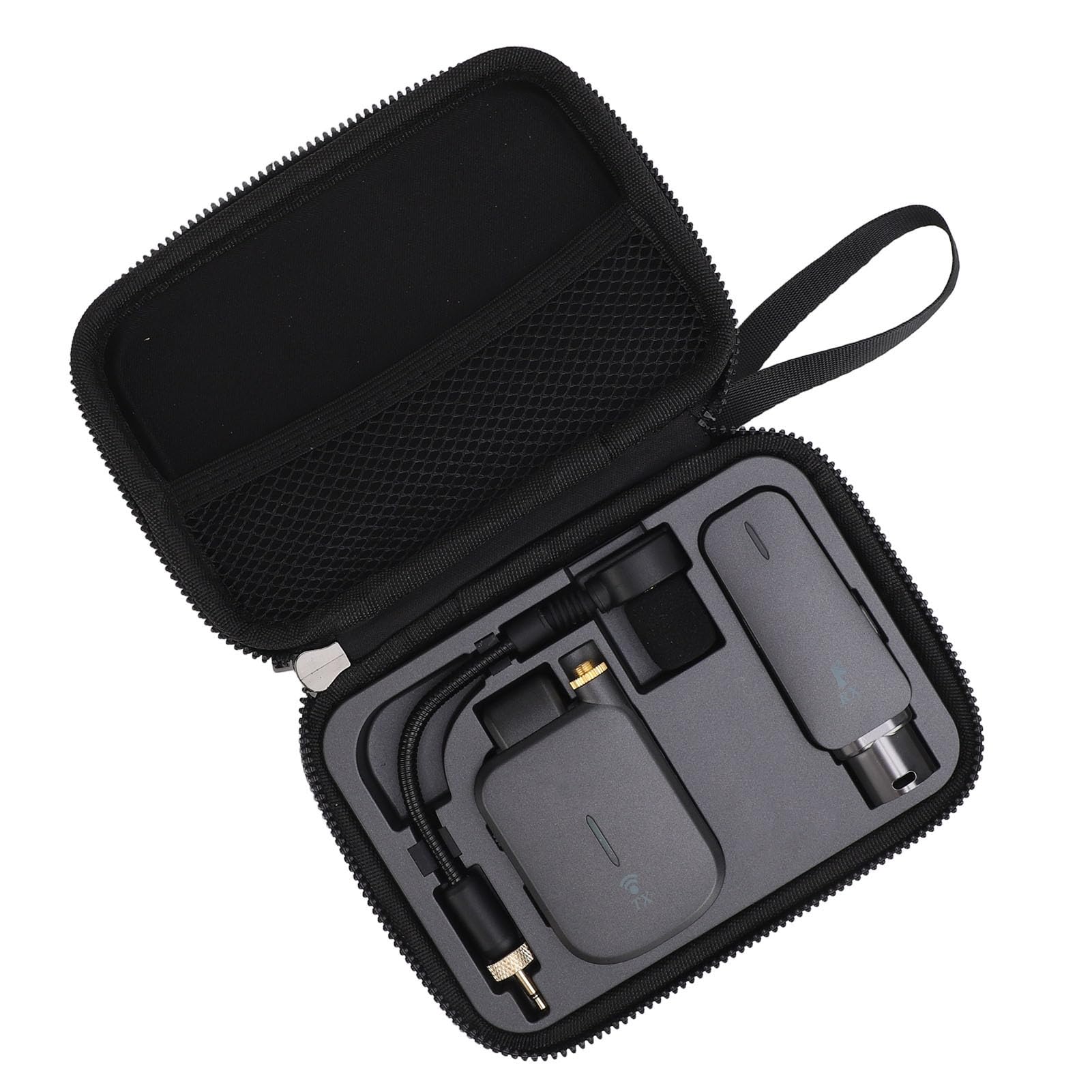 Acouto Rechargeable Saxophone Microphone System with Transmitter Receiver Set for Wind Instruments Performance