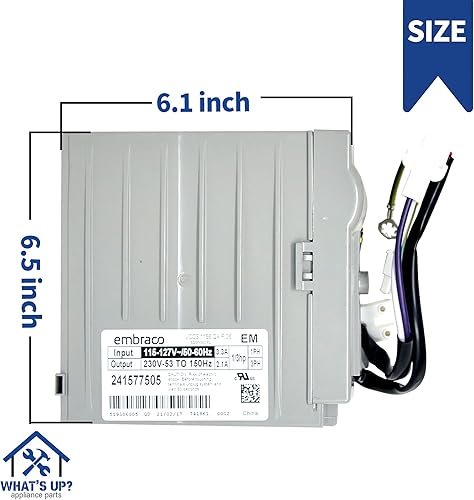 Miniatura 5 de What's Up? 519306005 241577505 Parte de repuesto de placa de control del inversor de refrigerador para Electrolux, Frigidaire, refrigeradores